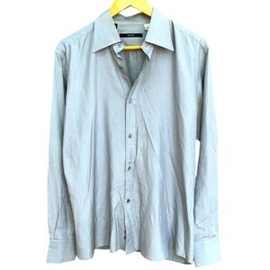 GUCCI silk button-down long-sleeve shirt